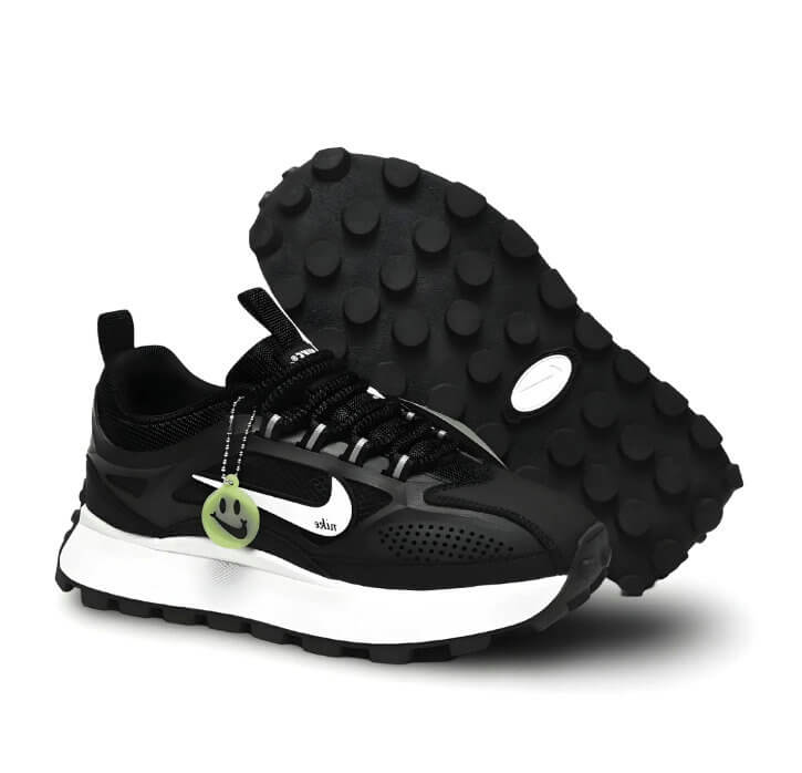 Découvrez la Basket Nike Bailleli Black White, alliant confort et style. Son design bicolore noir et blanc est parfait pour toutes les occasions !
