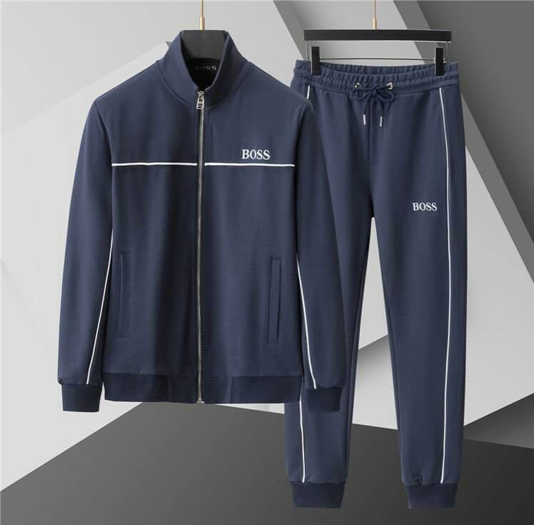 Les ensembles survêtement Hugo Boss allient performance et style. Leur design sophistiqué et leur qualité supérieure.pas cher.le moins cher.