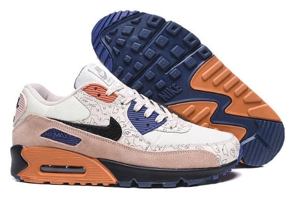Baskets Nike air max 90 DESERT SAND/BLACK Femme