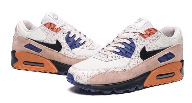 Baskets Nike air max 90 DESERT SAND/BLACK Femme