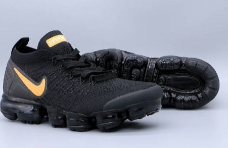 Nike Air VaporMax Flyknit 2.0 "Black Metallic Gold" Femme