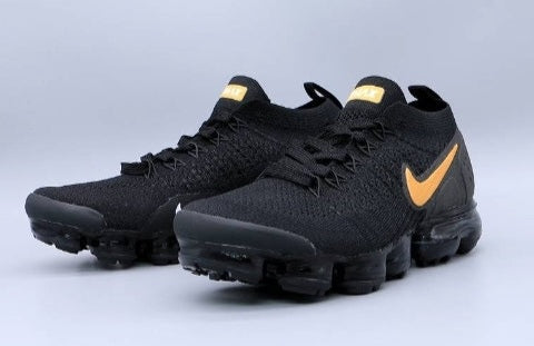 Nike Air VaporMax Flyknit 2.0 "Black Metallic Gold" Femme
