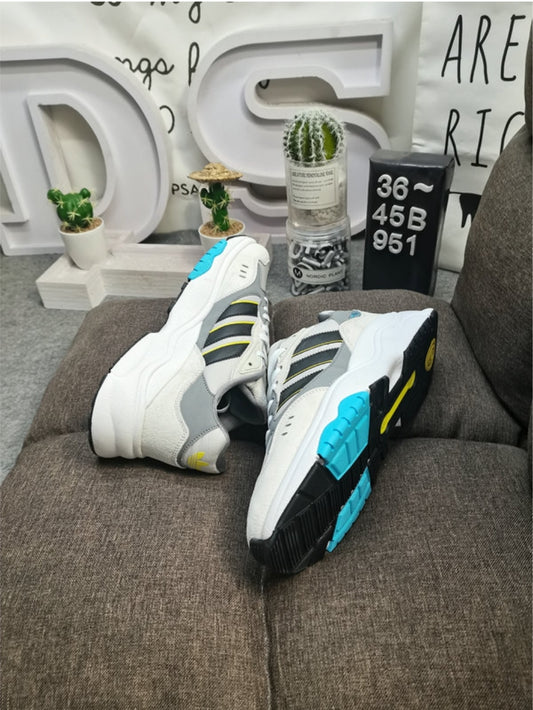 Premièrement: les baskets Adidas RETROPY F90 incarnent le mariage parfait entre style rétro et technologie moderne. voilLeur silhouette élégante.