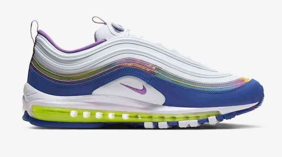Les baskets Nike Air Max 97 sont synonymes de style emblématique et de confort absolu. Leur design ondulé distinctif.pas cher. Le moins cher. 