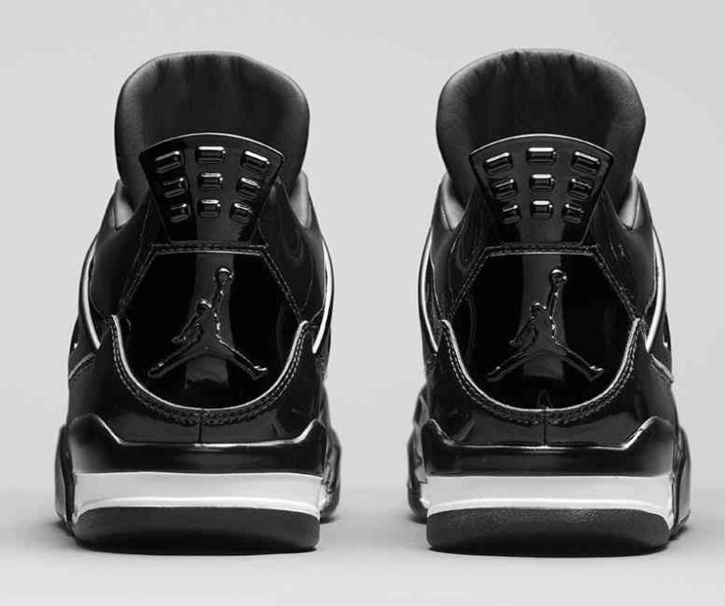 Air Jordan 4 11LAB4 Black White Sneakers