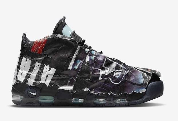 Résultats de l'évolution emblématique de la ligne Nike, les Nike Air More Uptempo "Maximum Volume" sont un témoignage de l'engagement de Nike à combiner style et innovation.
