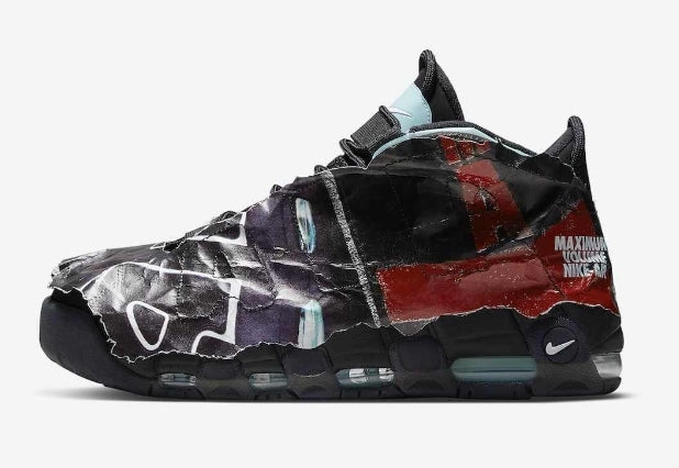 Résultats de l'évolution emblématique de la ligne Nike, les Nike Air More Uptempo "Maximum Volume" sont un témoignage de l'engagement de Nike à combiner style et innovation.
