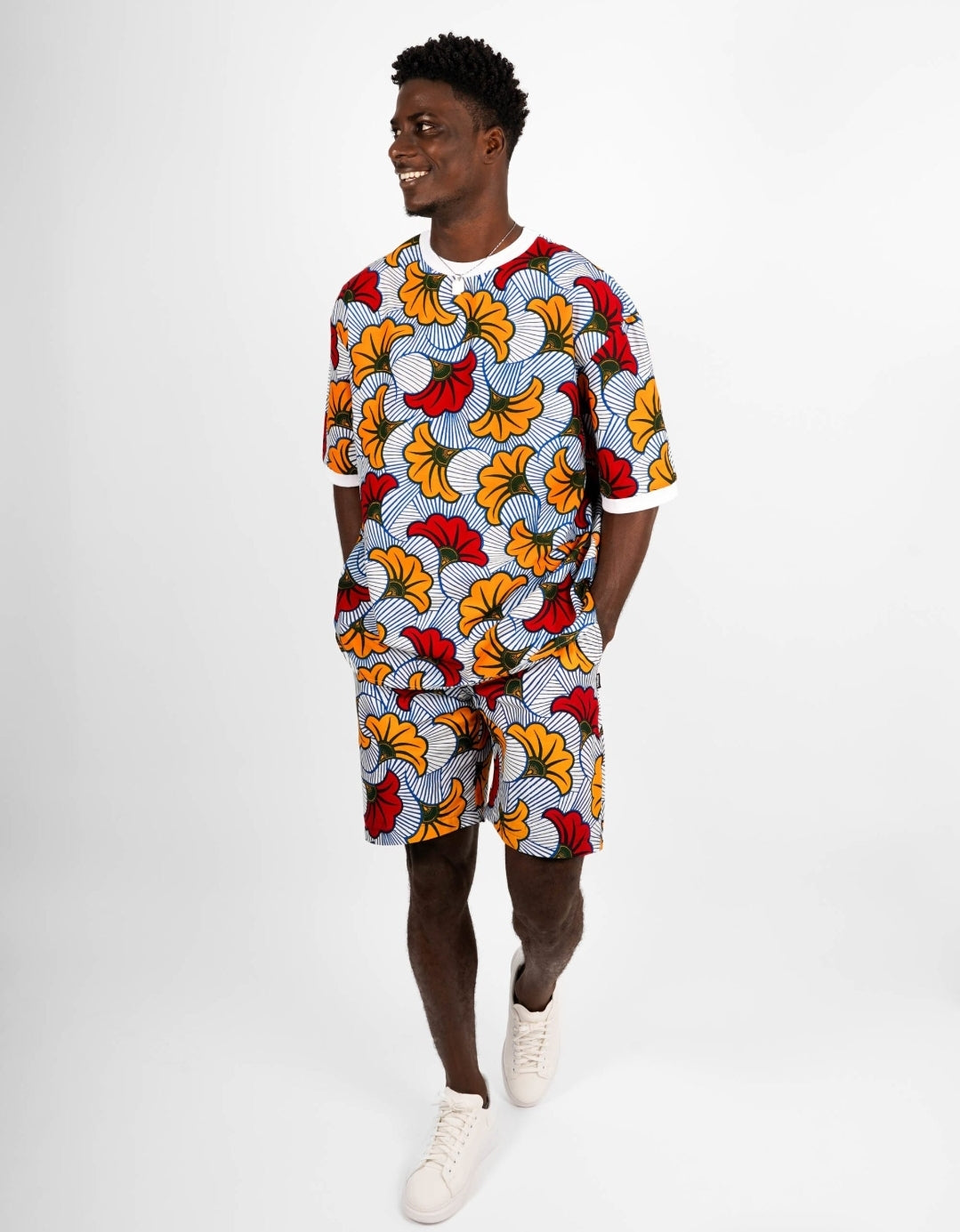 Abidjan Wax Bandama Shorts