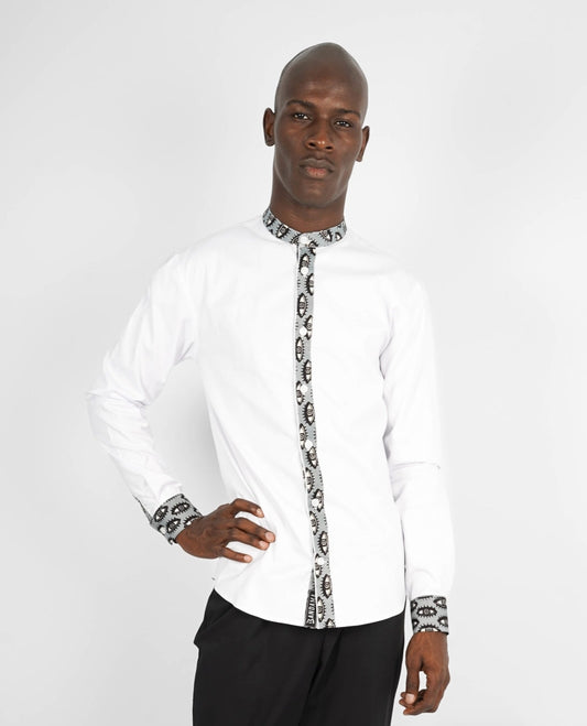 Chemise Mao manches longues Abuja