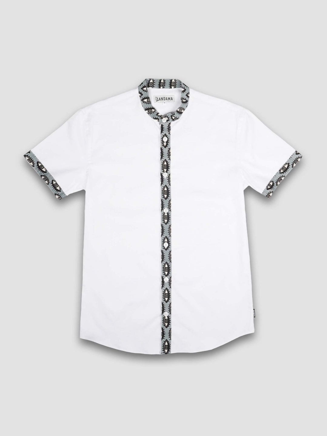 Chemise Mao manches courtes Abuja