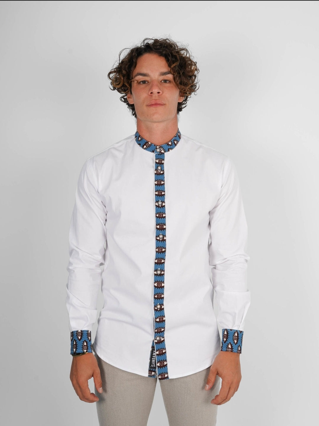 Chemise Mao manches longues Conakry