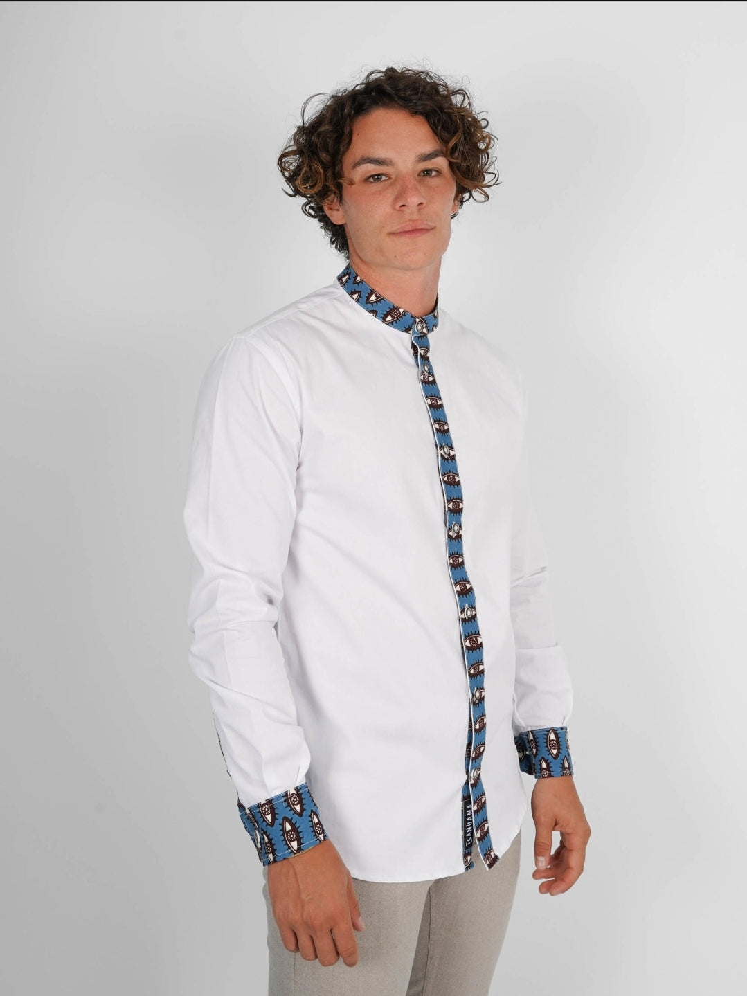 Chemise Mao manches longues Conakry