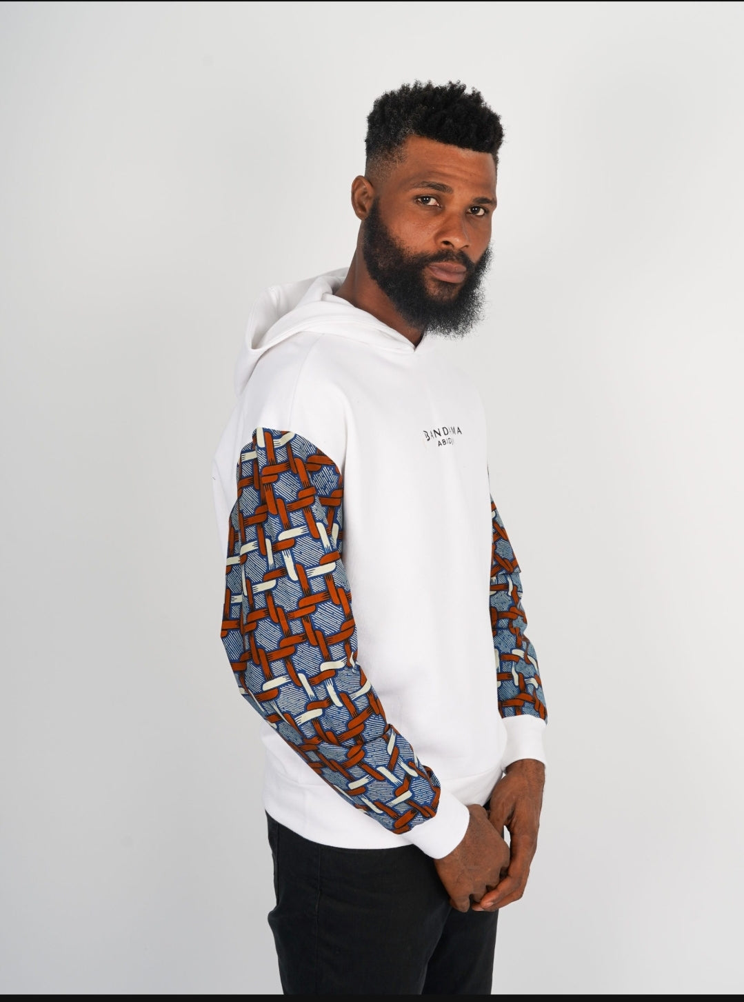 Hoodie wax Dakar