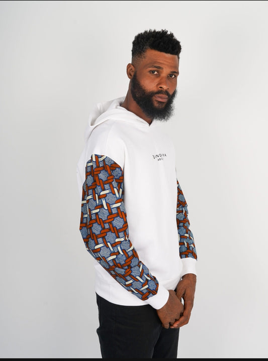 Hoodie wax Dakar