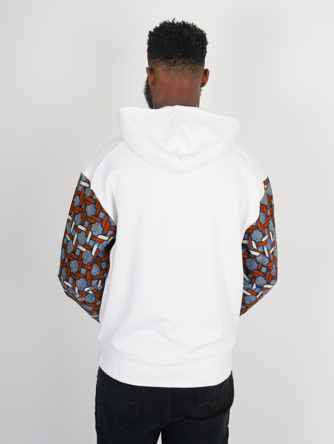 Hoodie wax Dakar
