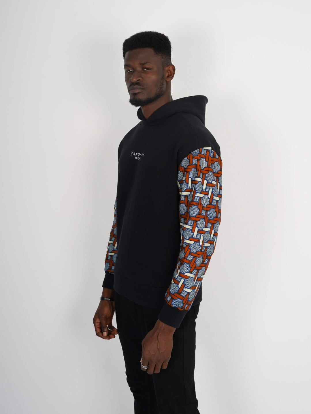 Hoodie wax Dakar