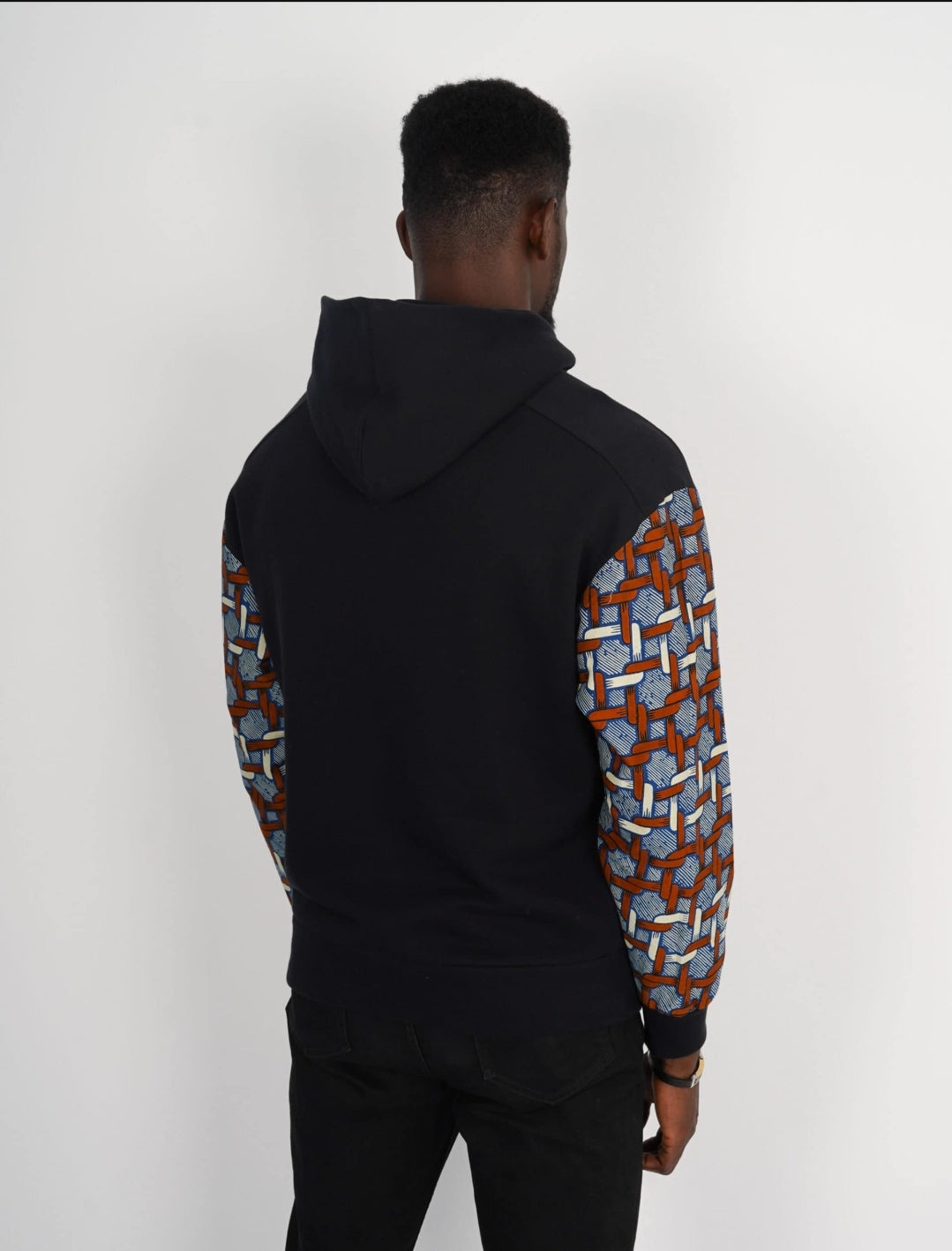 Hoodie wax Dakar