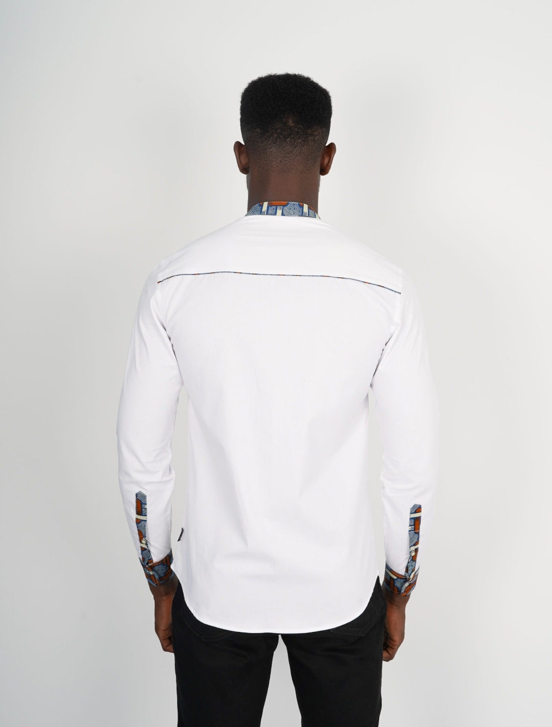 Chemise Mao wax manches longues Dakar