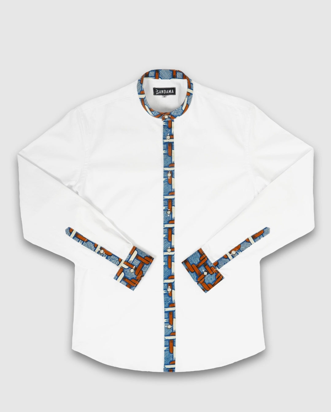 Chemise Mao wax manches longues Dakar