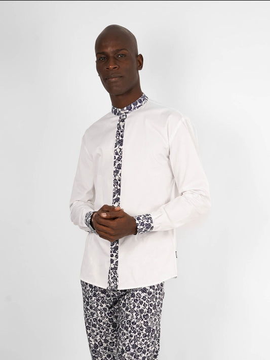 Chemise Mao manches longues Gitega