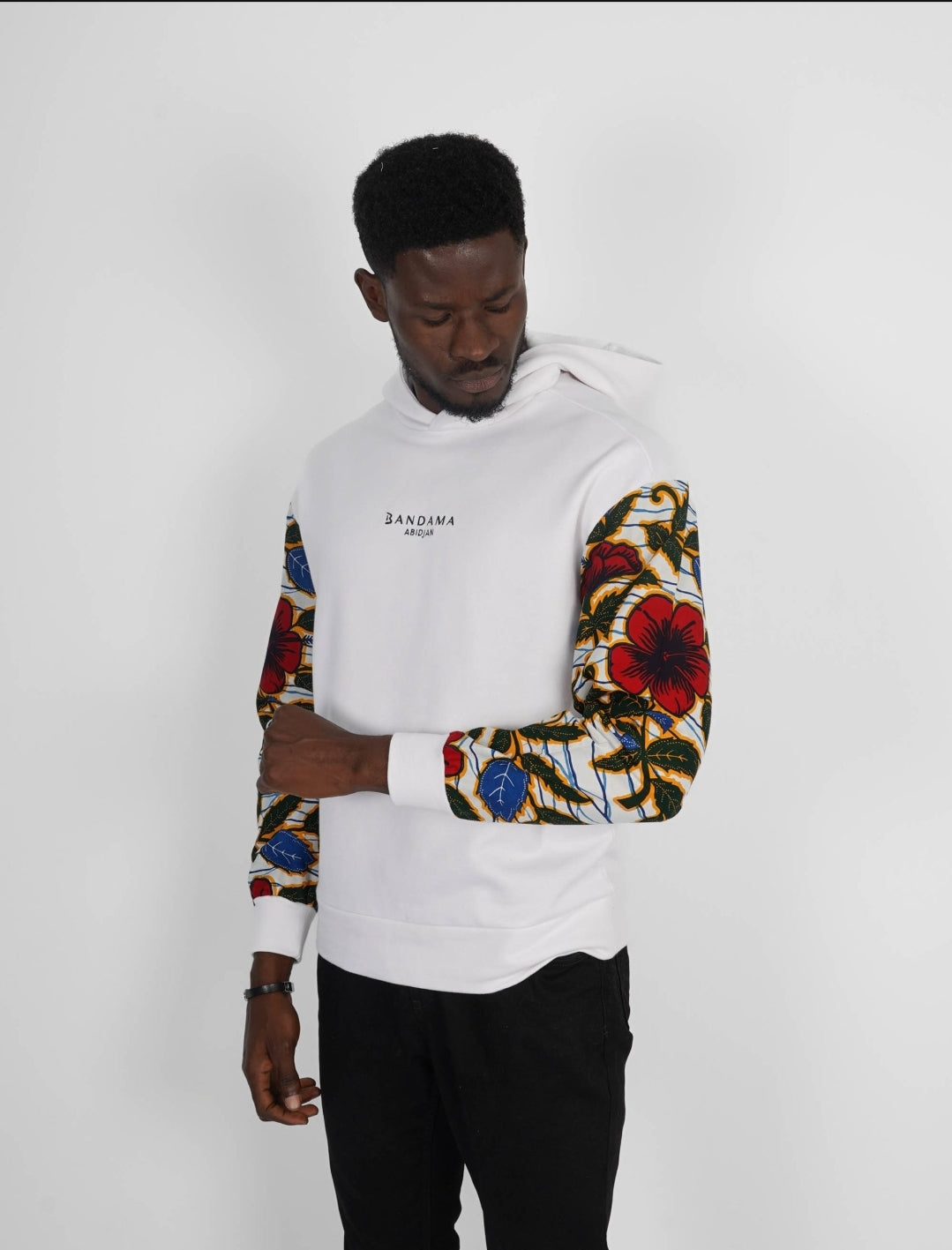 Hoodie wax Kinshasa