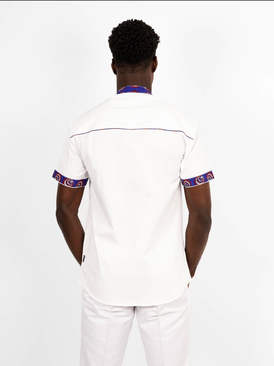 Chemise Mao manches courtes N’Djamena