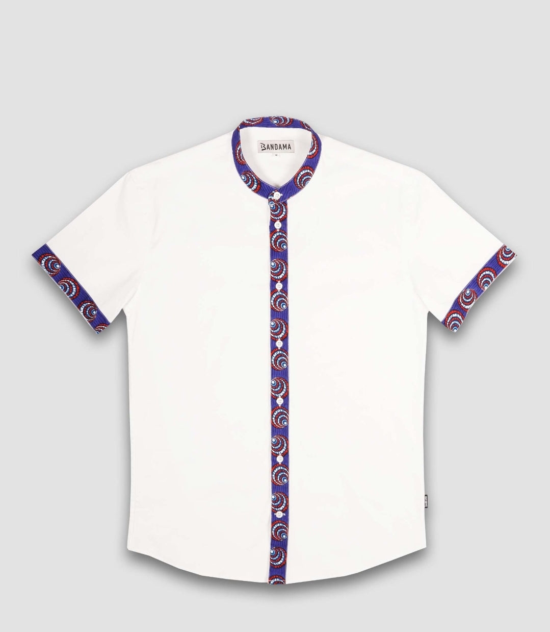 Chemise Mao manches courtes N’Djamena