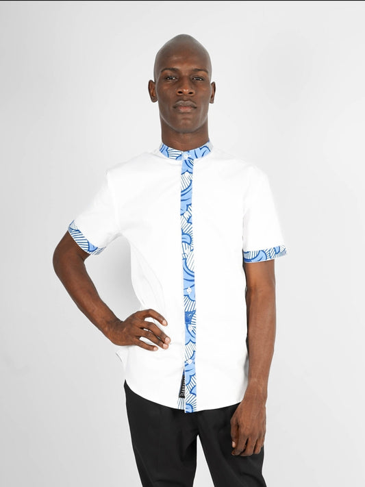 Chemise Mao manches courtes Victoria