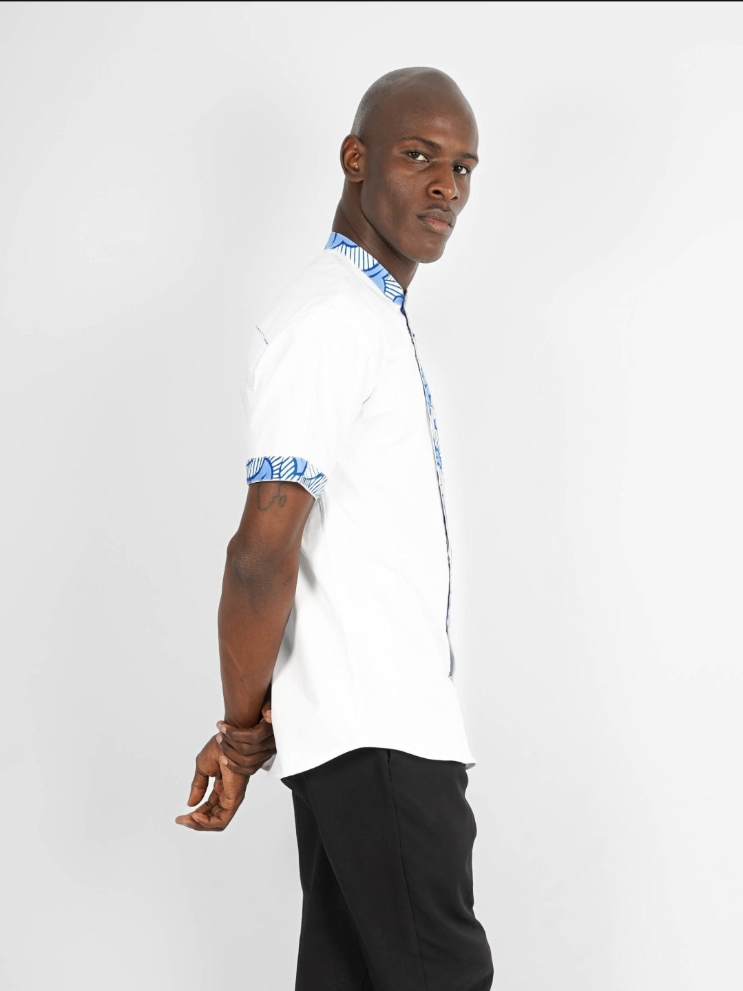 Chemise Mao manches courtes Victoria
