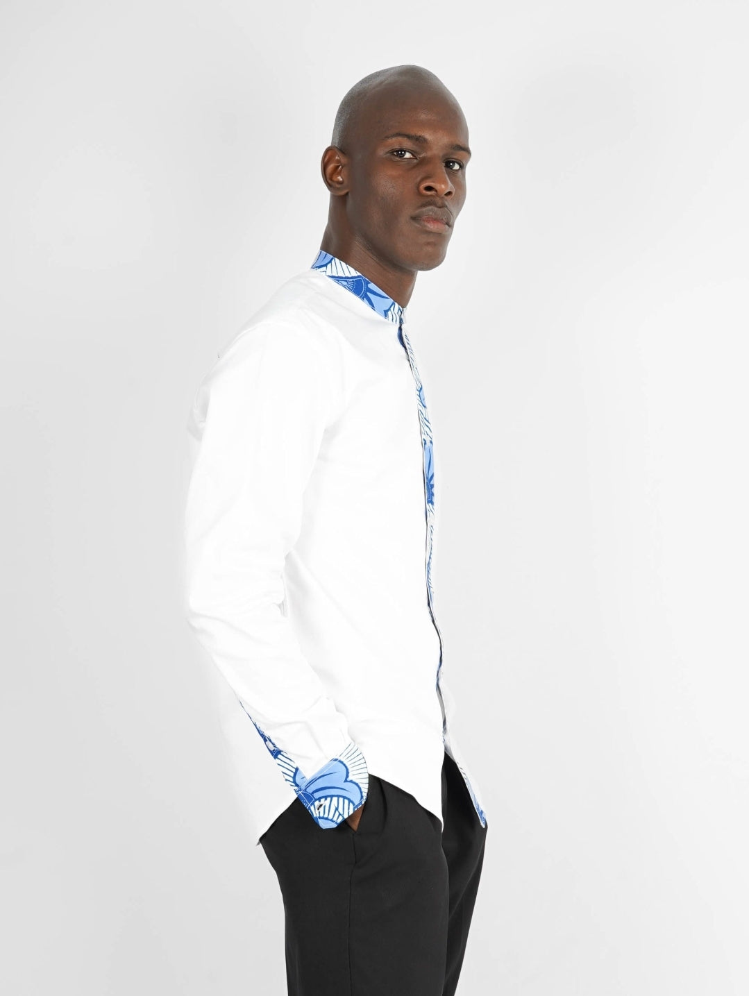 Chemise Mao  manches longues Victoria