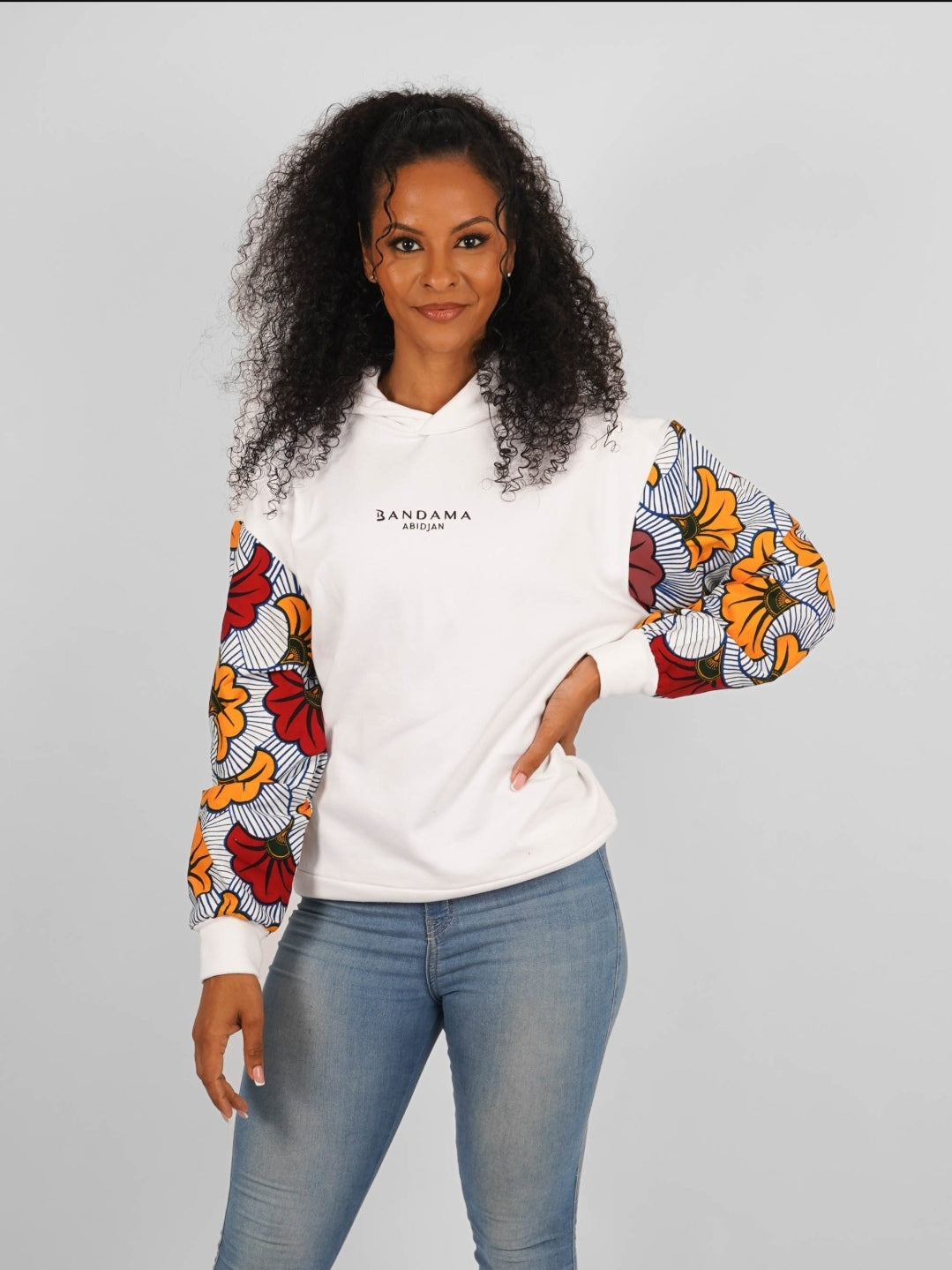 Hoodie wax Abidjan
