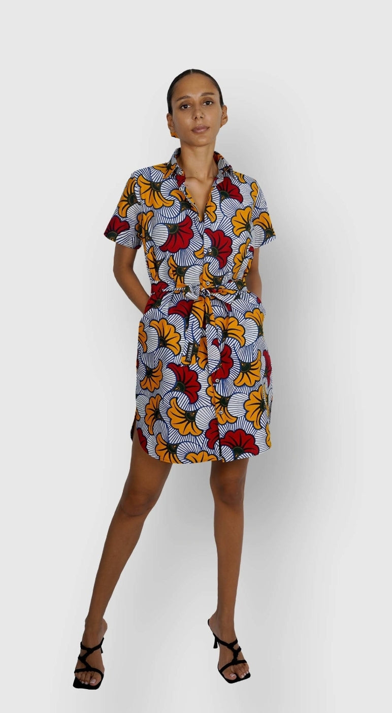 Robe chemise Abidjan