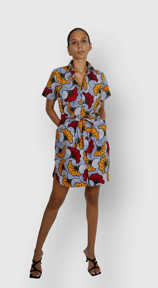 Robe chemise Abidjan