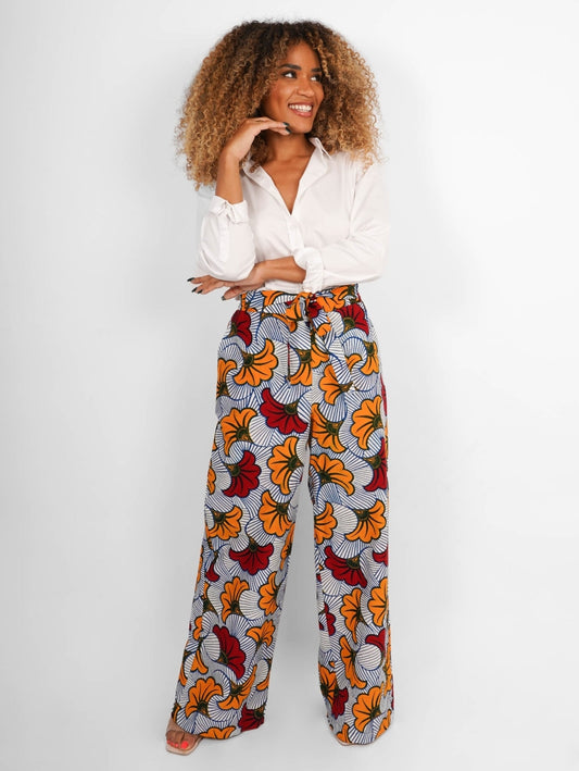 Pantalon palazzo Abidjan