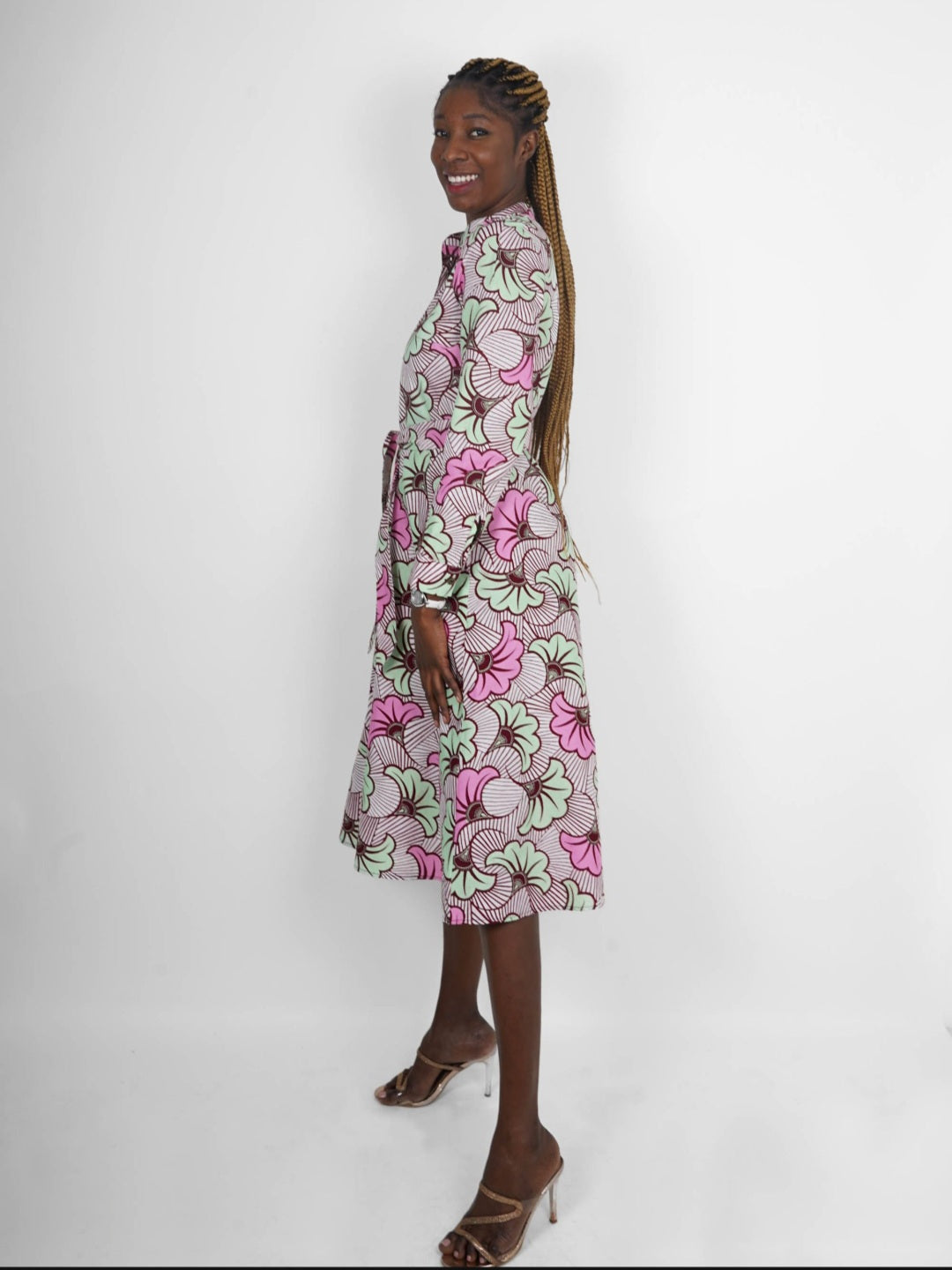 Robe chemise manches longues Daloa