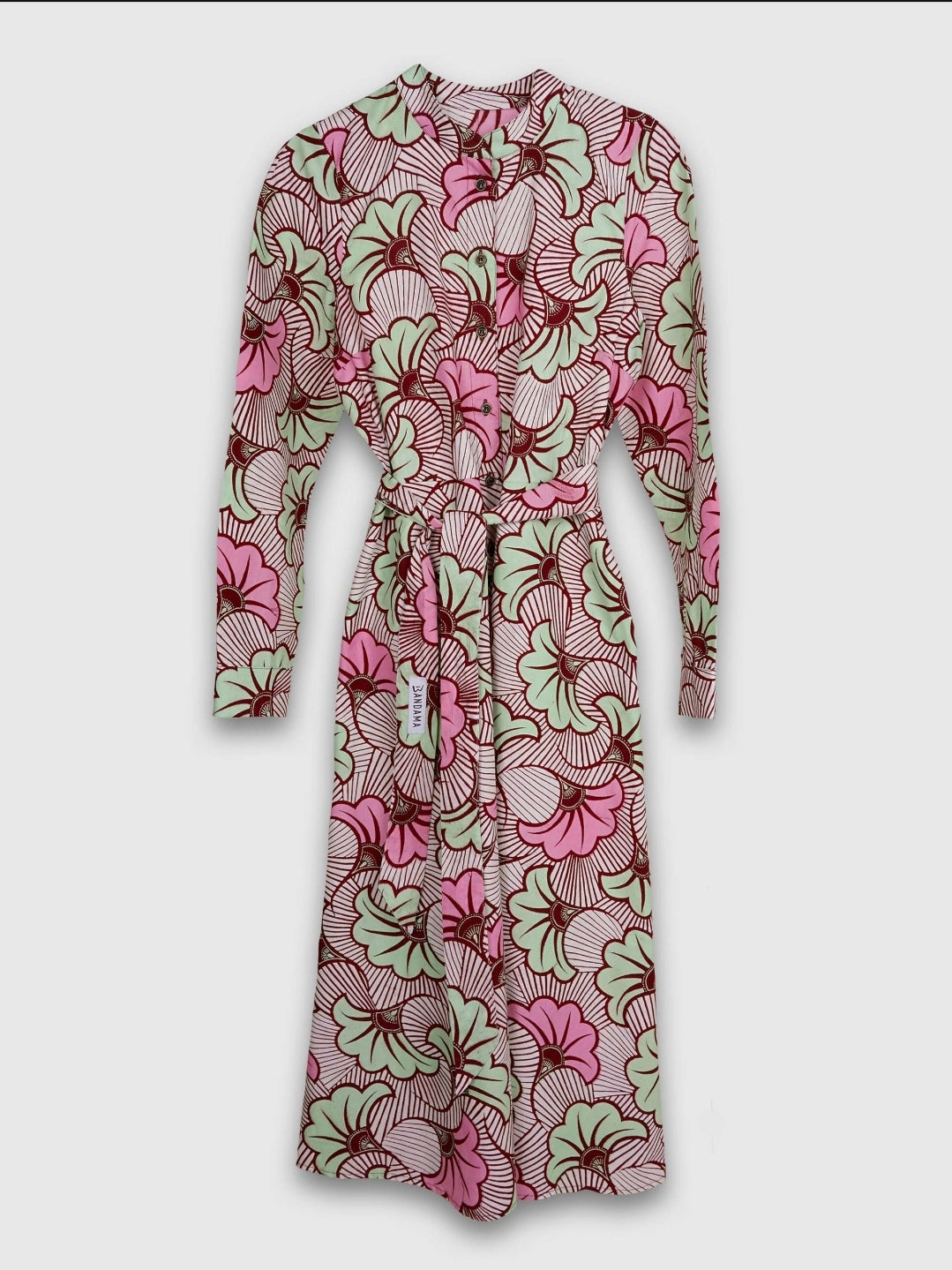 Robe chemise manches longues Daloa