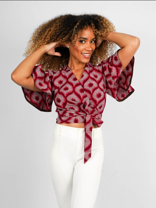 Banjul wrap top