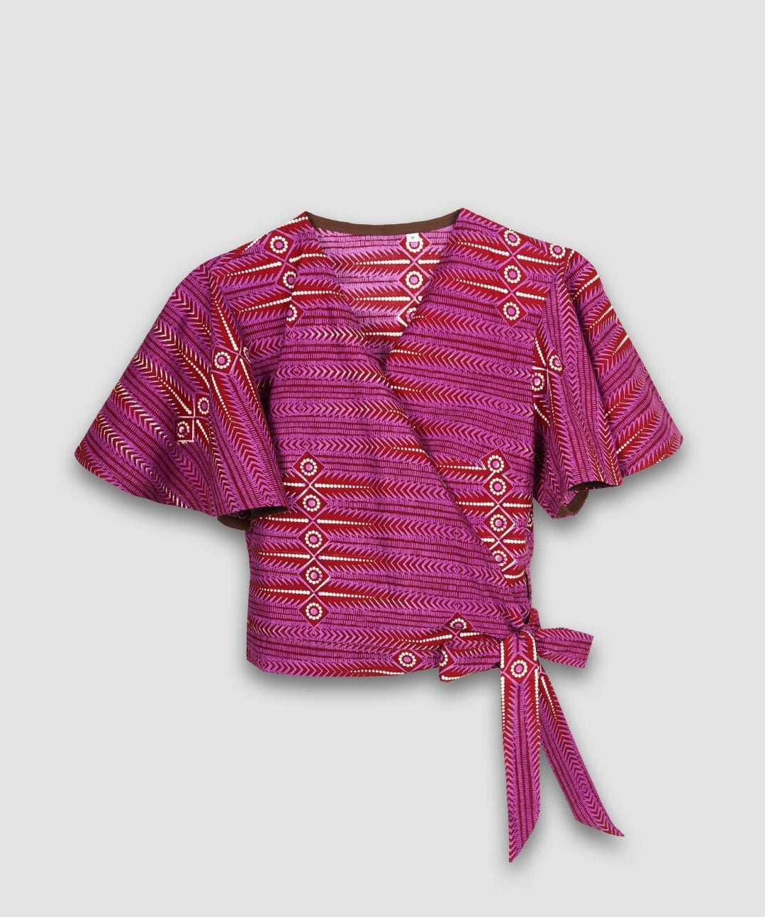 Harare wrap top