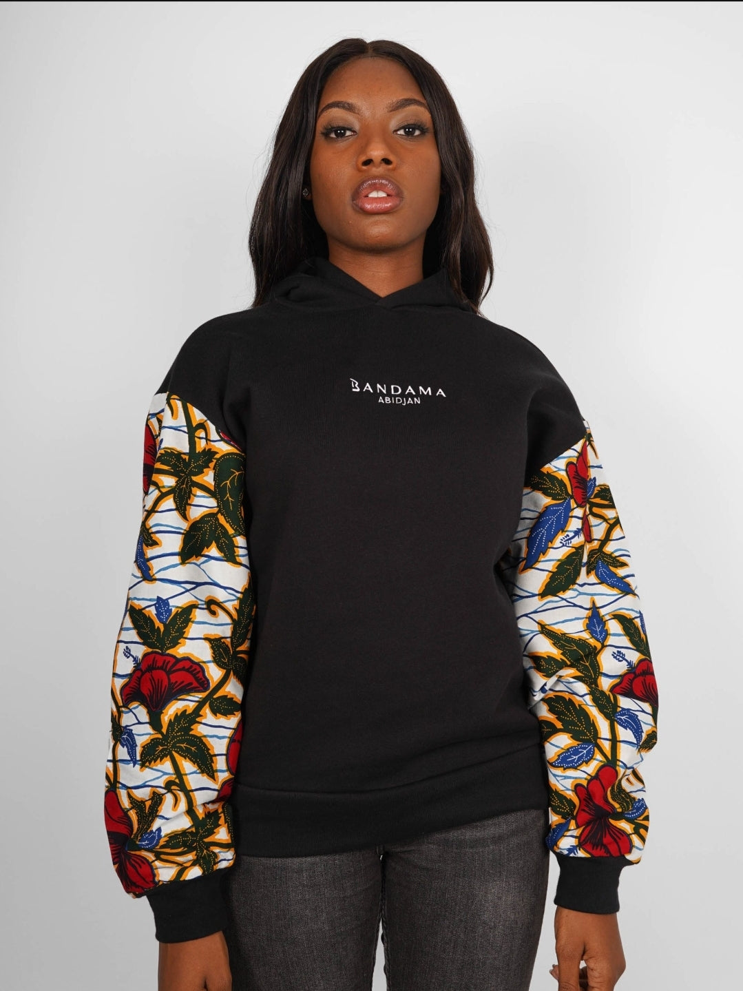 Hoodie wax Kinshasa