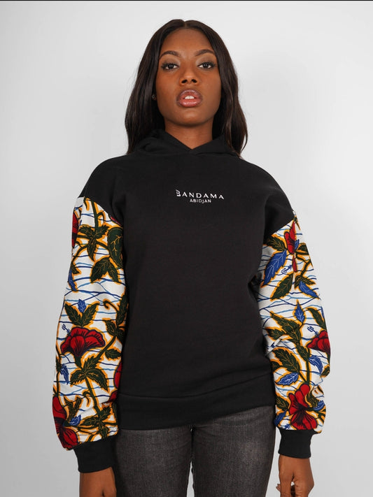 Hoodie wax Kinshasa