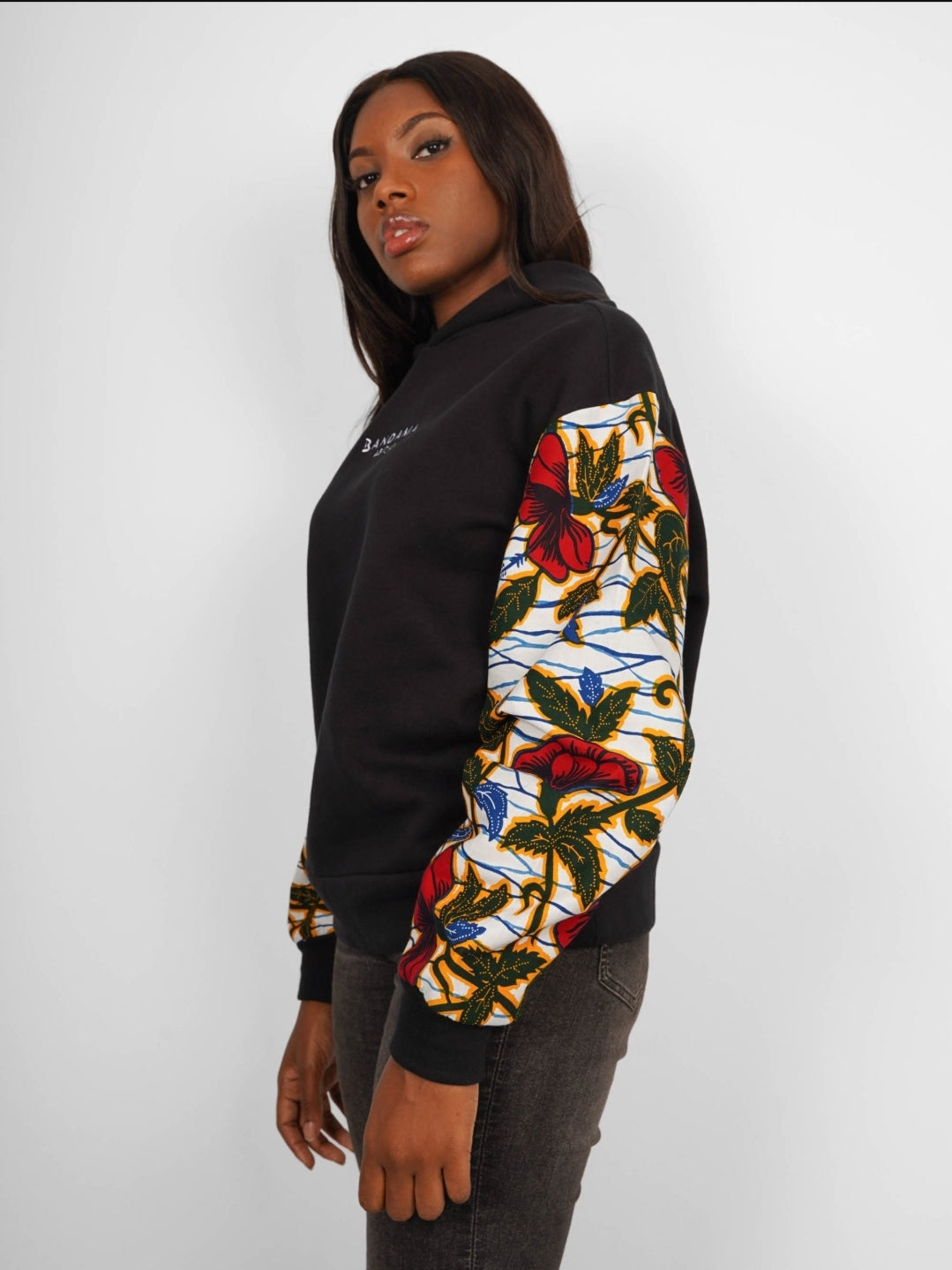 Hoodie wax Kinshasa