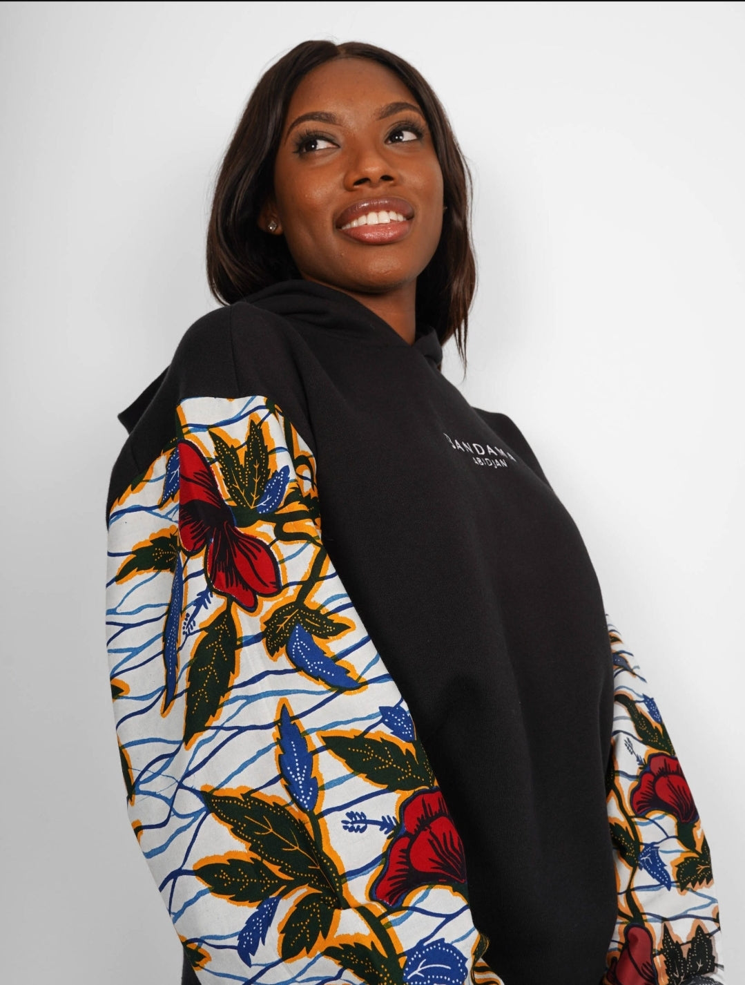 Hoodie wax Kinshasa