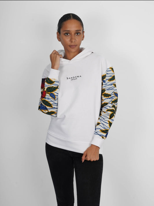 Hoodie wax Kinshasa