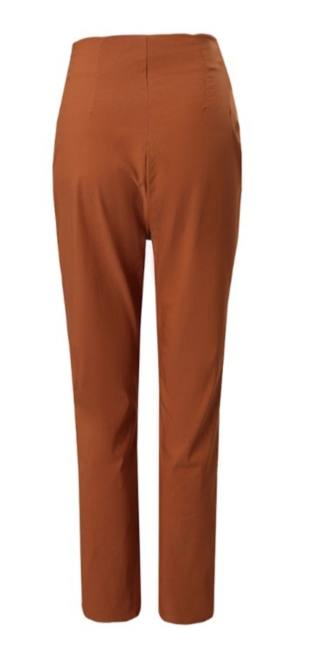Women's button-up skinny pants