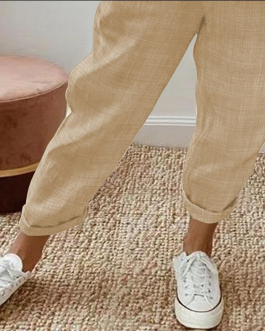 Women's button-up skinny pants