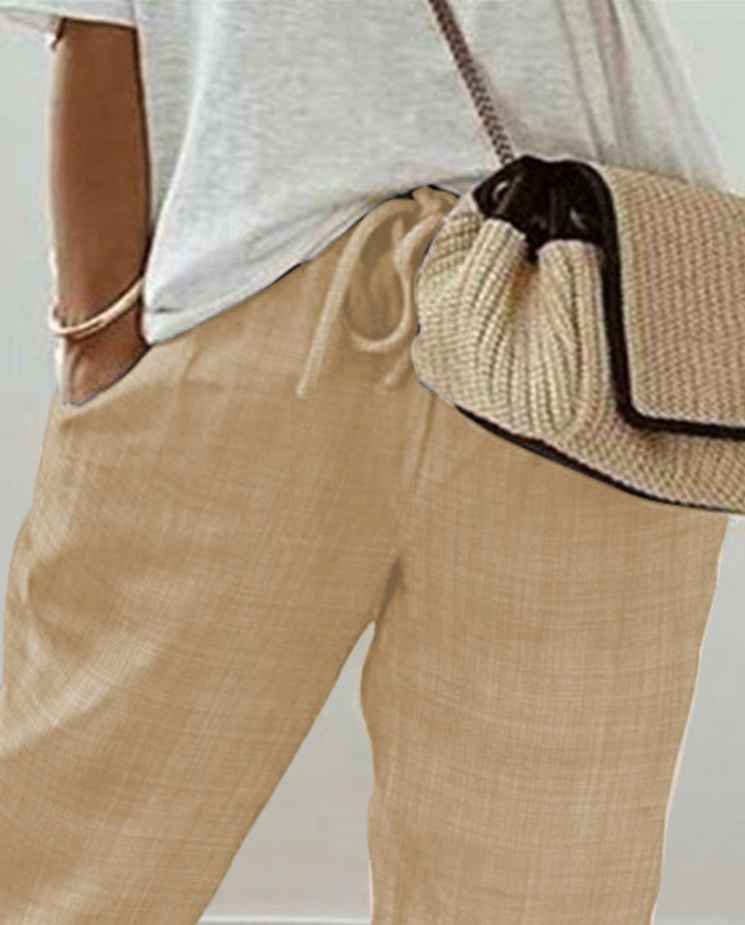 Women's button-up skinny pants