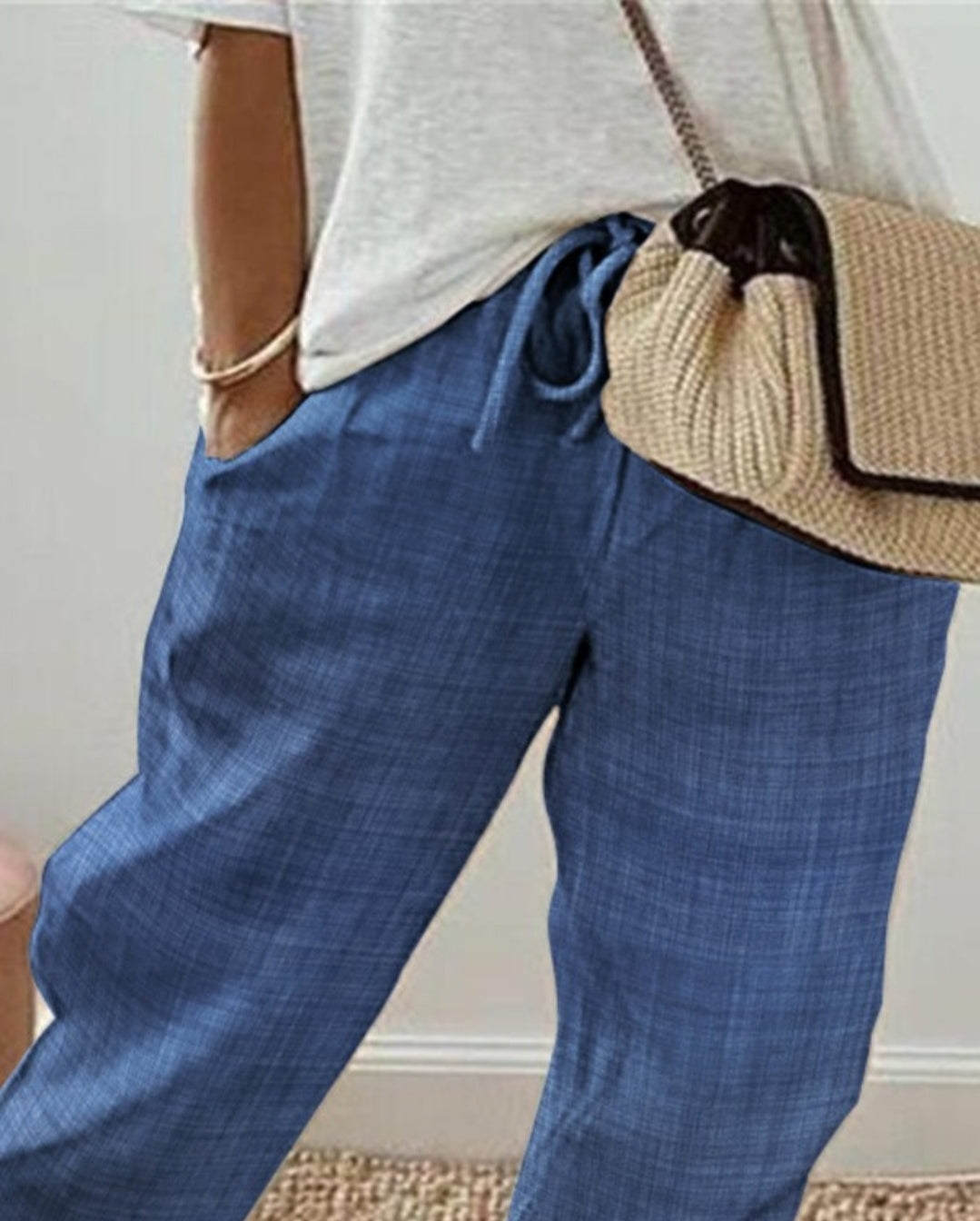 Women's button-up skinny pants