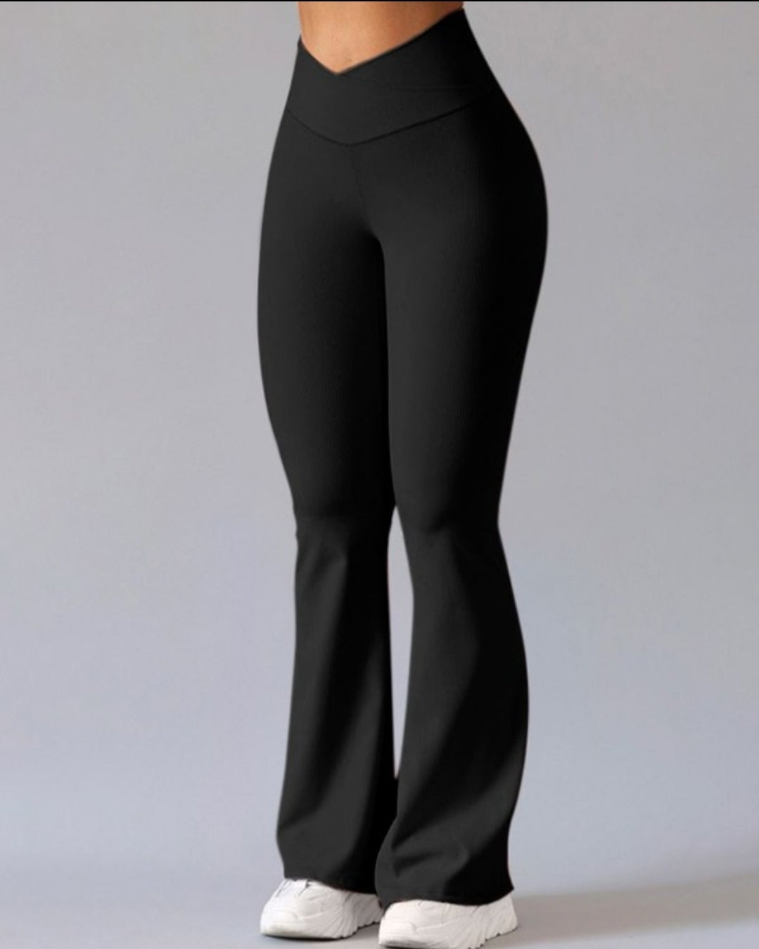 Leggings rembourré skinny boutonné à taille haute femme