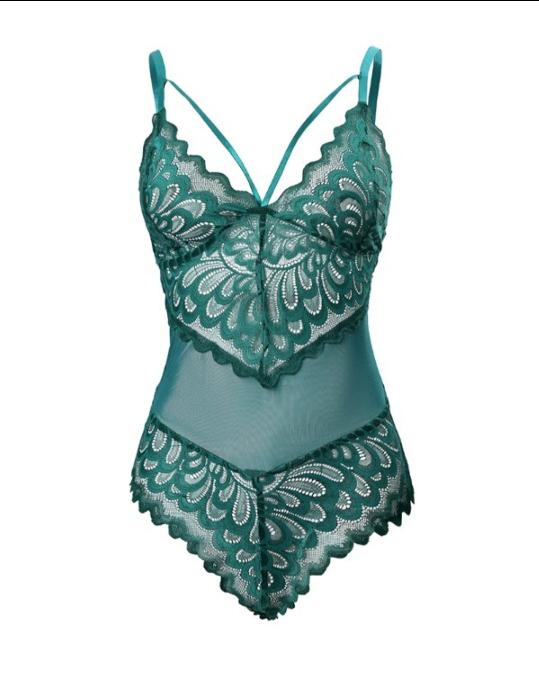 Ensemble de lingerie jarretière en dentelle Femme