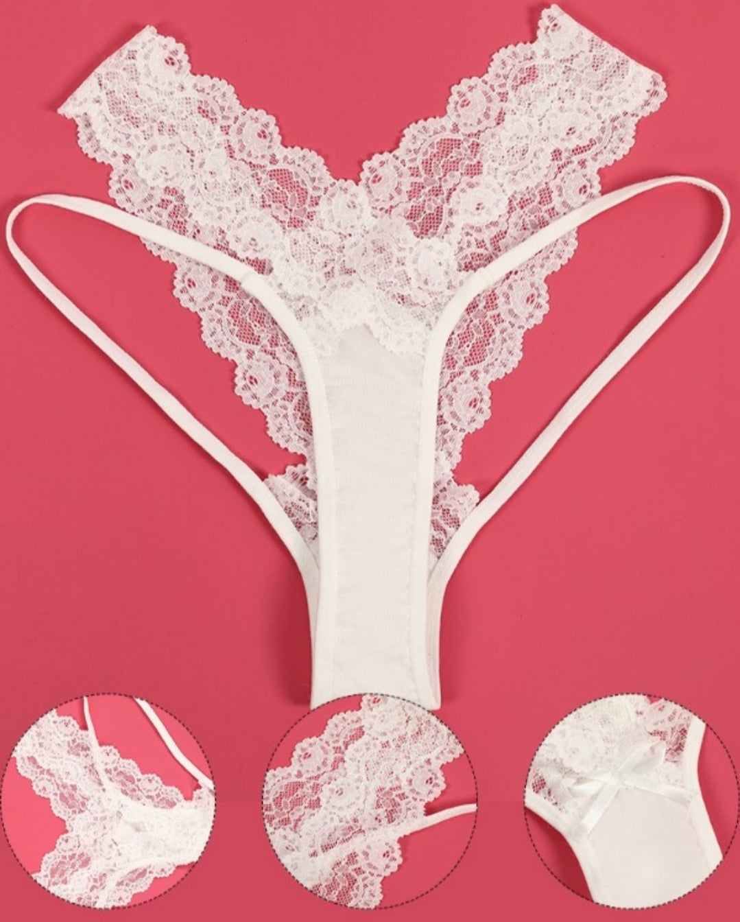 Culotte en dentelle Femme